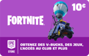 Carte Fortnite 10 €