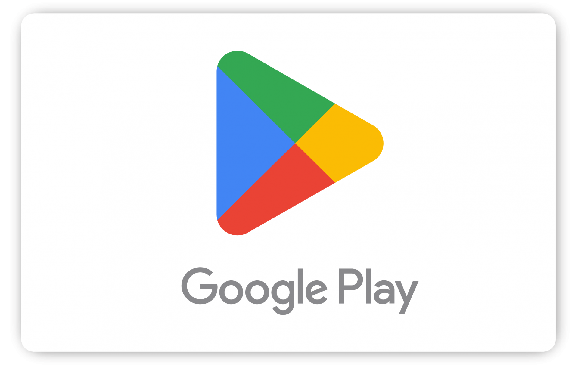 Carte Google Play 25 €